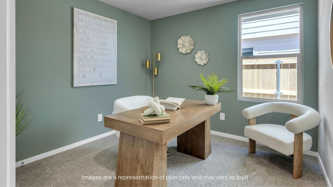 Furnished interior view inside a new home in Deer Meadows, Odessa (Image 15).