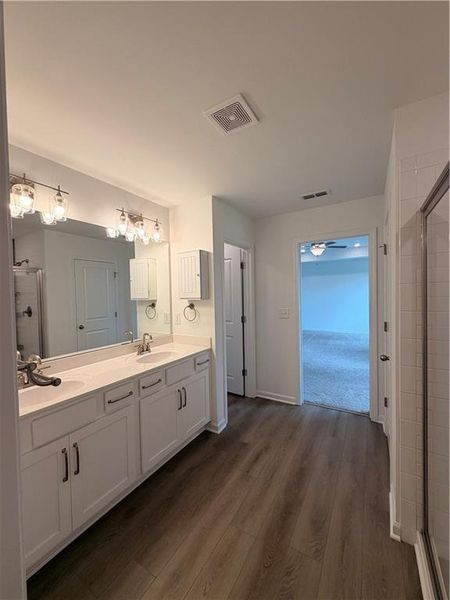 Furnished interior view inside a new home in Creekside, Dawsonville (Image 17).