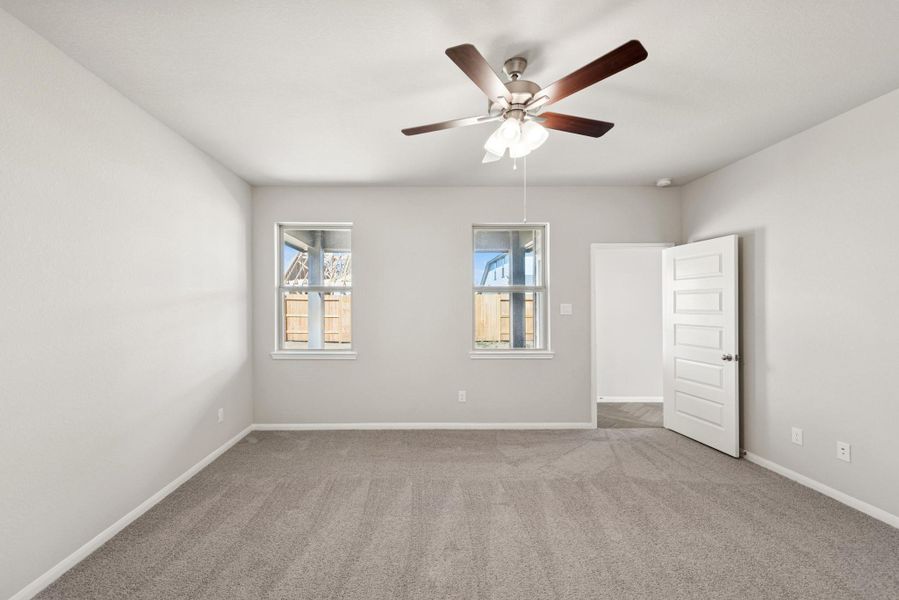 Tranquil owner's suite (*Photo not of actual home and used for illustration purposes only.)