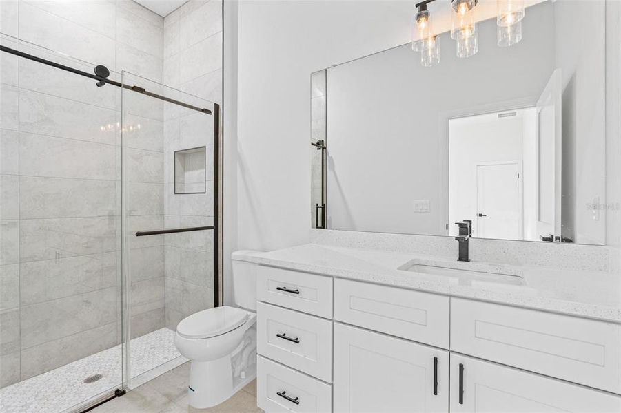 Furnished interior view inside a new home in , Citrus Springs (Image 9).