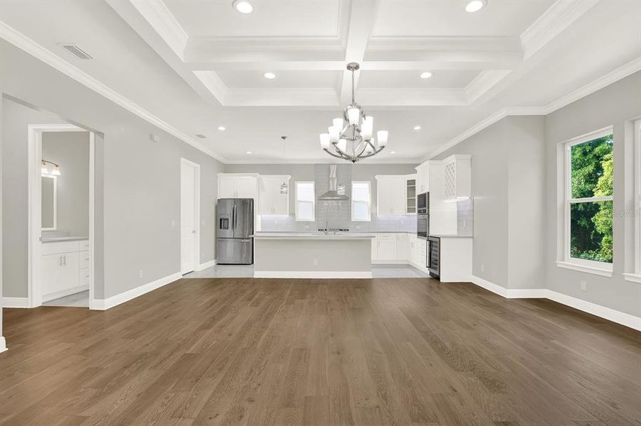 Spacious, unfurnished interior of a new home in , Tampa (Image 23).