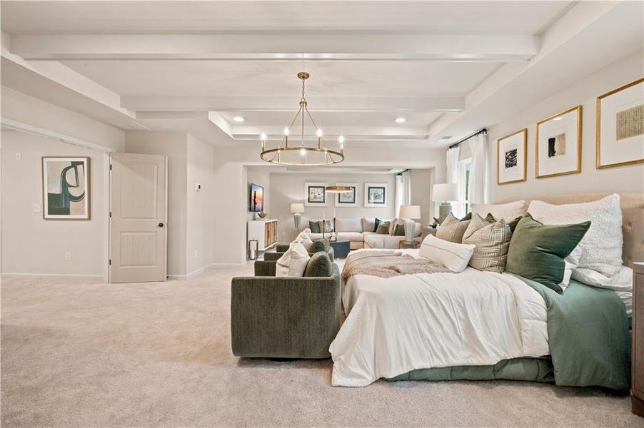 Furnished interior view inside a new home in Everson, Snellville (Image 27).