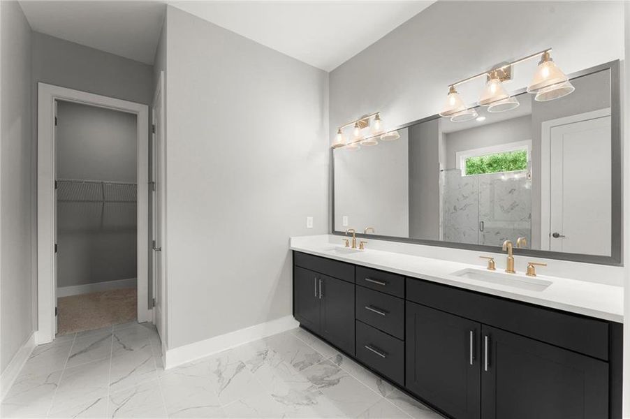 Furnished interior view inside a new home in West Town, Atlanta (Image 5).