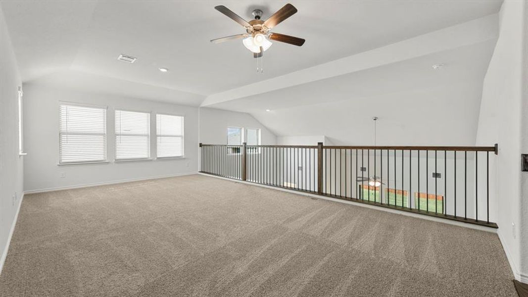 Spacious, unfurnished interior of a new home in Lilybrooke at Legacy Hills, Celina (Image 31). Spacious, unfurnished interior of a new home in Lilybrooke at Legacy Hills, Celina (Image 31).