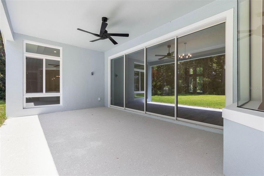 Exterior details and patio area of a home in , Flagler Beach (Image 28). Exterior details and patio area of a home in , Flagler Beach (Image 28).