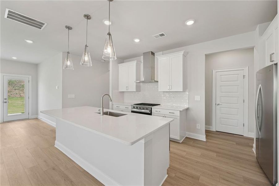 Furnished interior view inside a new home in Hemingway - Reserve Series, Cumming (Image 17).
