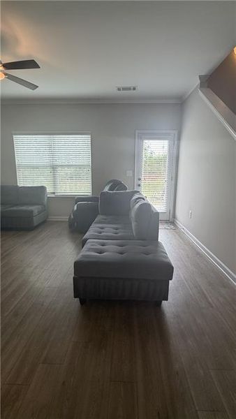 Furnished interior view inside a new home in , Cartersville (Image 10).