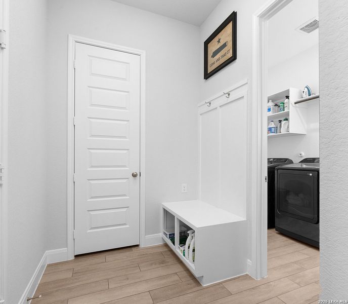 Furnished interior view inside a new home in Meadows of Mill Creek, Seguin (Image 19).