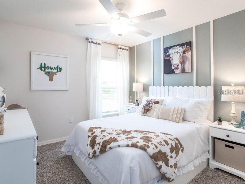 Furnished interior view inside a new home in Estates at Hickory Cove - Single-Family Homes, St. Cloud (Image 11).