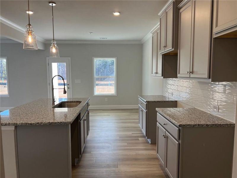 Furnished interior view inside a new home in Crofton Place Enclave, Snellville (Image 31).
