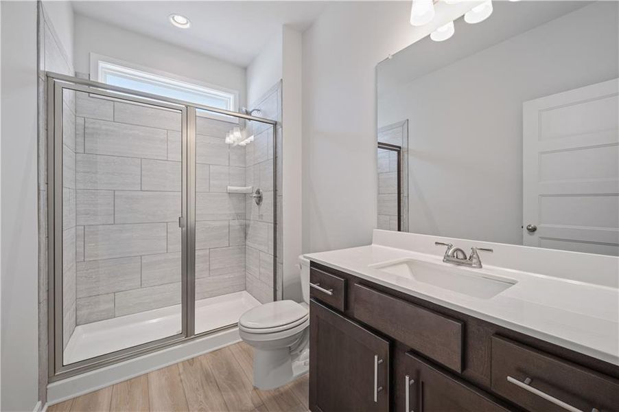 Furnished interior view inside a new home in Garland Meadows, Cartersville (Image 16).