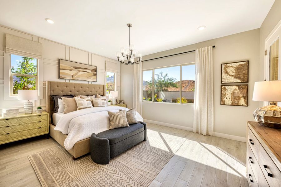 Representative furnished interior of a home built from the Tucker Plan 5411 by Tri Pointe Homes in Whispering Hills, Laveen (Image 6).