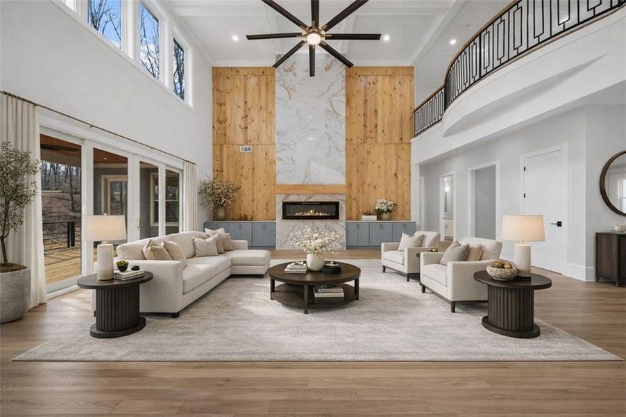 Furnished interior view inside a new home in , Gainesville (Image 32).