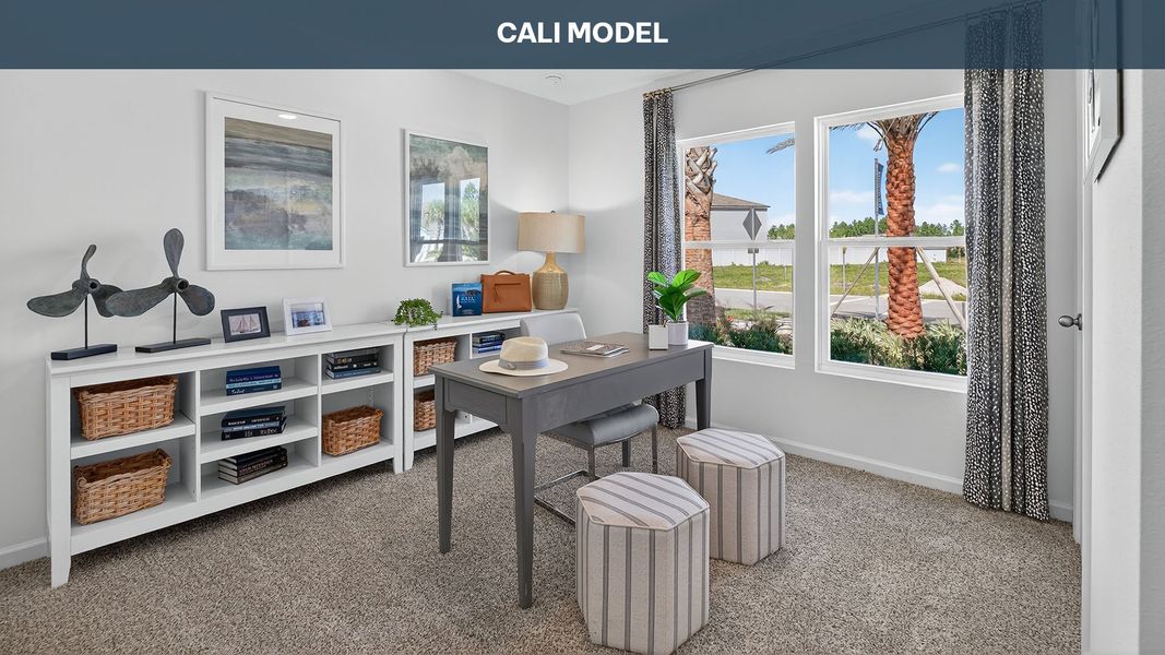 Furnished interior view inside a new home in Palm Coast Homesites, Palm Coast (Image 23).