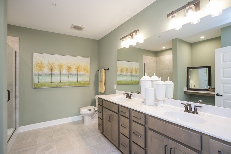 Furnished interior view inside a new home in Gatherings® at Westview, Houston (Image 15).