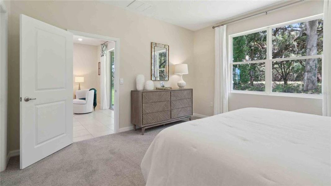 Furnished interior view inside a new home in Twisted Oaks, Wildwood (Image 11).