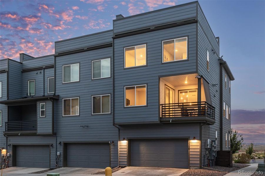 Front exterior of a new home in , Broomfield, CO, highlighting curb appeal (Image 2).