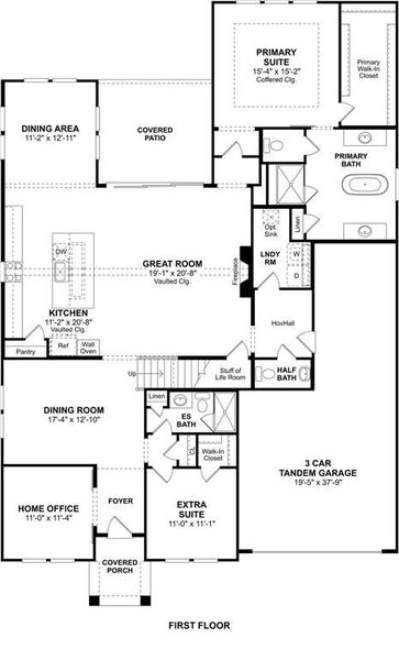 2D floor plan layout of this home in Sterling Greene, Arlington, TX (Image 4). 2D floor plan layout of this home in Sterling Greene, Arlington, TX (Image 4).