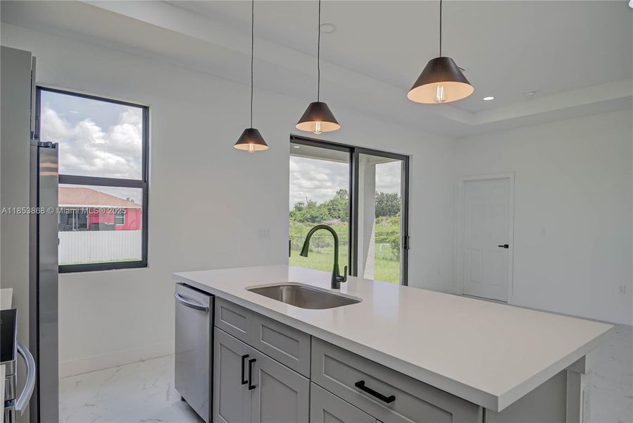 Furnished interior view inside a new home in , Lehigh Acres (Image 2). Furnished interior view inside a new home in , Lehigh Acres (Image 2).