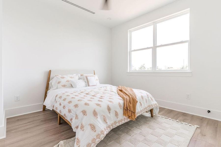 Furnished interior view inside a new home in , Houston (Image 36).