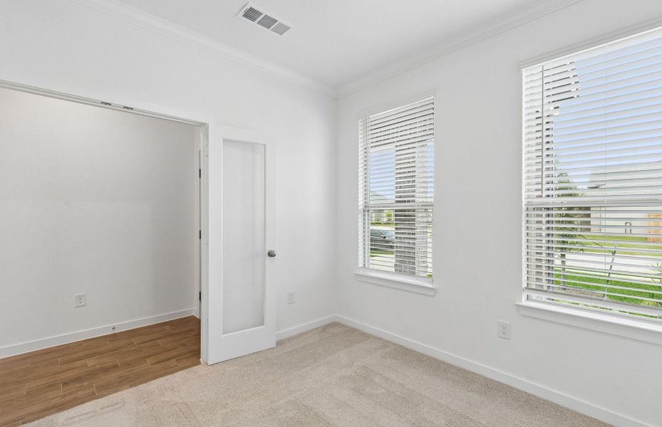 Spacious, unfurnished interior of a new home in Mavera, Conroe (Image 15). Spacious, unfurnished interior of a new home in Mavera, Conroe (Image 15).