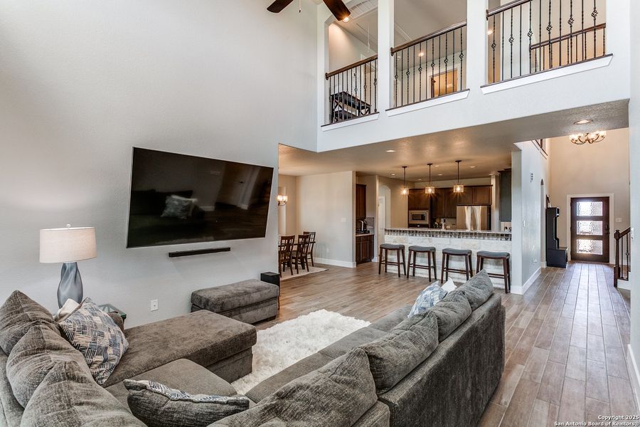 Furnished interior view inside a new home in West Pointe Gardens, San Antonio (Image 13). Furnished interior view inside a new home in West Pointe Gardens, San Antonio (Image 13).