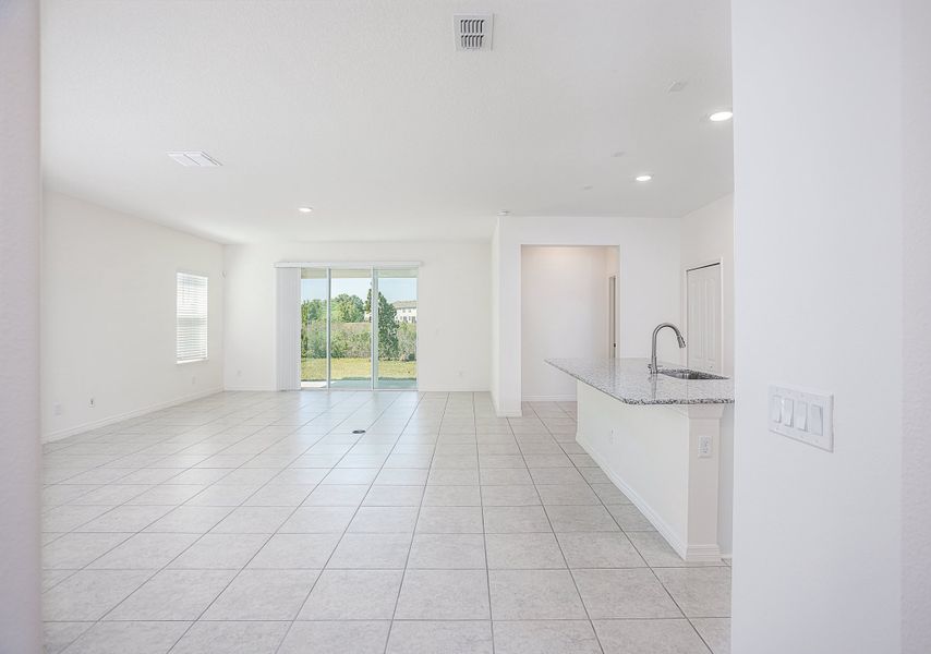 Representative unfurnished interior of a home built from the Miramar by Maronda Homes in Labelle, Labelle (Image 13).