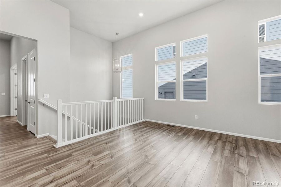 Spacious, unfurnished interior of a new home in Talon Pointe, Thornton (Image 20). Spacious, unfurnished interior of a new home in Talon Pointe, Thornton (Image 20).