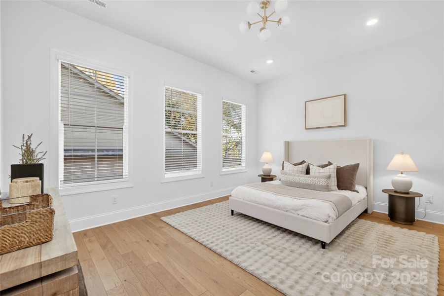 Furnished interior view inside a new home in , Charlotte (Image 7).