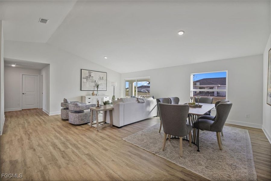 Furnished interior view inside a new home in Cape Coral, Cape Coral (Image 12).