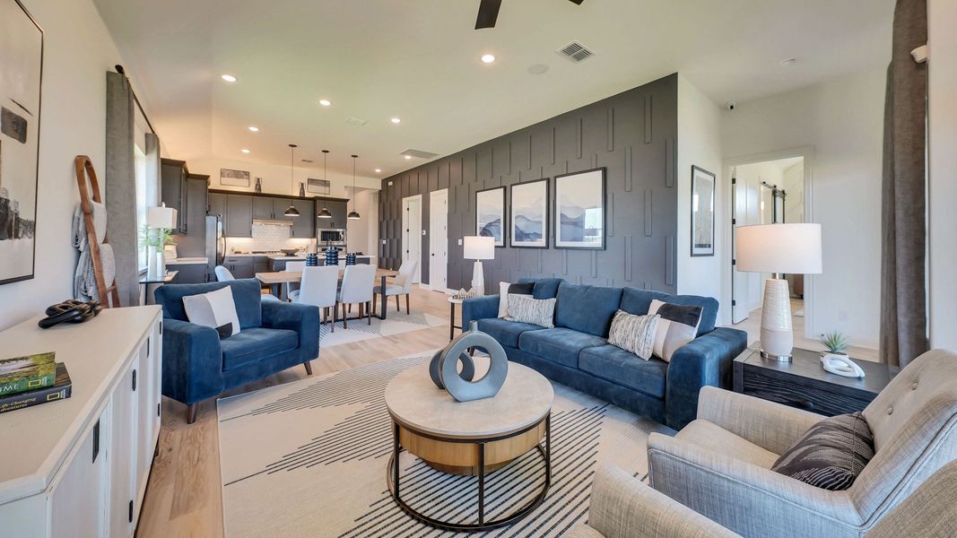 Representative furnished interior of a home built from the Willow by DRB Homes in Carillon, Manor (Image 23). Representative furnished interior of a home built from the Willow by DRB Homes in Carillon, Manor (Image 23).