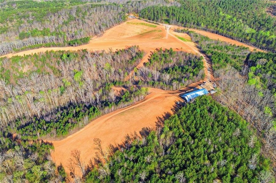 Site preparation for new homesites in , Ellijay (Image 14).