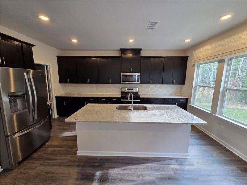 Furnished interior view inside a new home in , Dawsonville (Image 4).