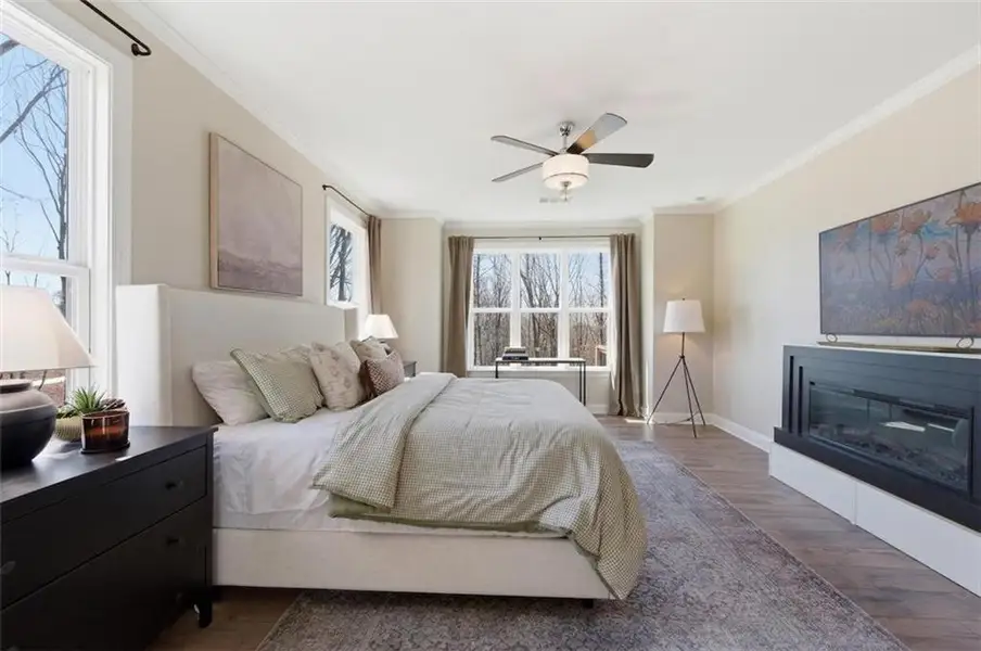 Furnished interior view inside a new home in , Ball Ground (Image 7).