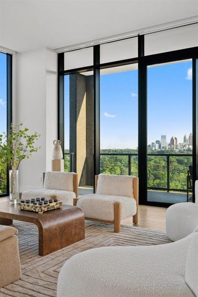 Furnished interior view inside a new home in The Dillon Buckhead, Atlanta (Image 18).