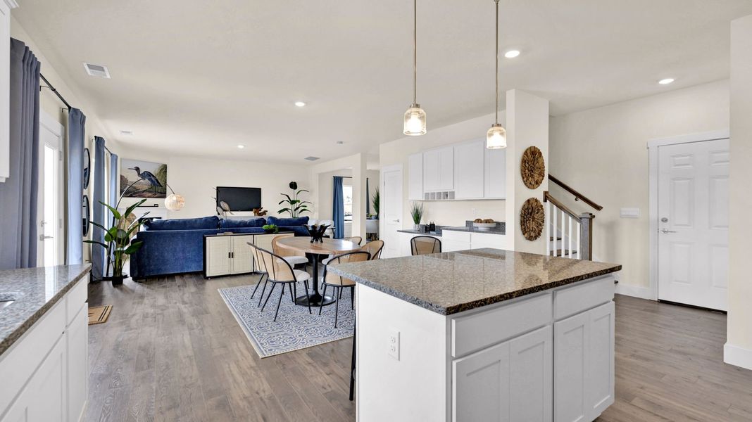 Furnished interior view inside a new home in Harbor Crest, Ooltewah (Image 18).
