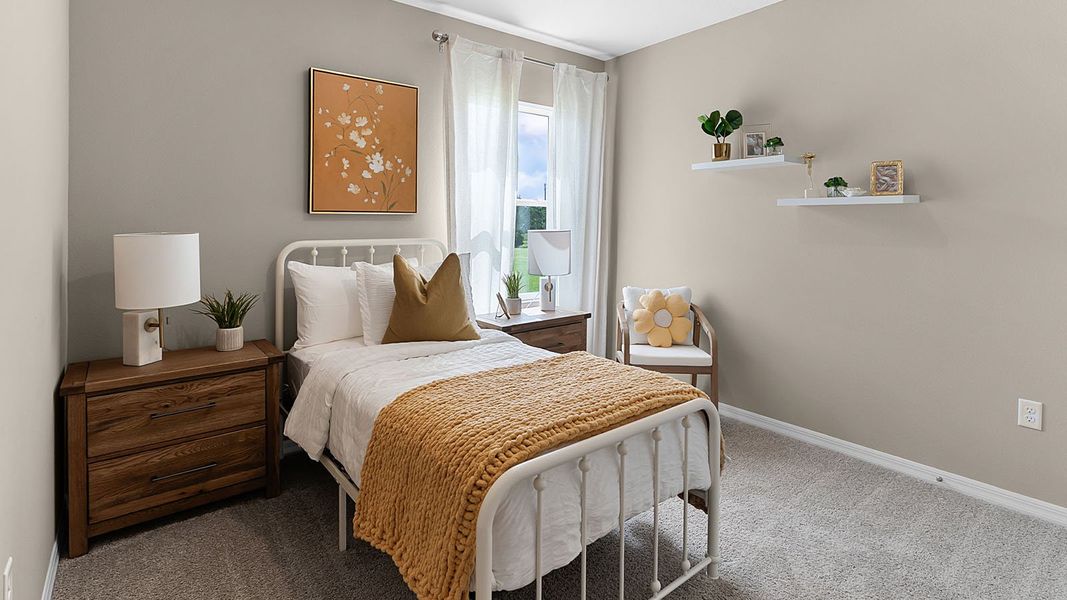 Furnished interior view inside a new home in Crosswinds, Haines City (Image 29).