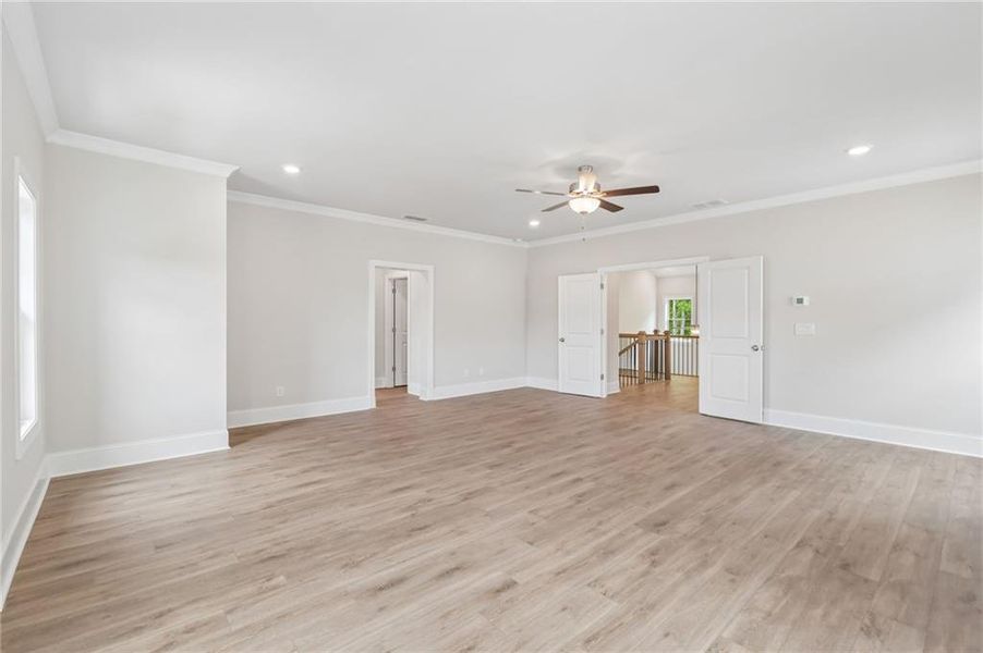 Spacious, unfurnished interior of a new home in Waterhaven, Cumming (Image 19).