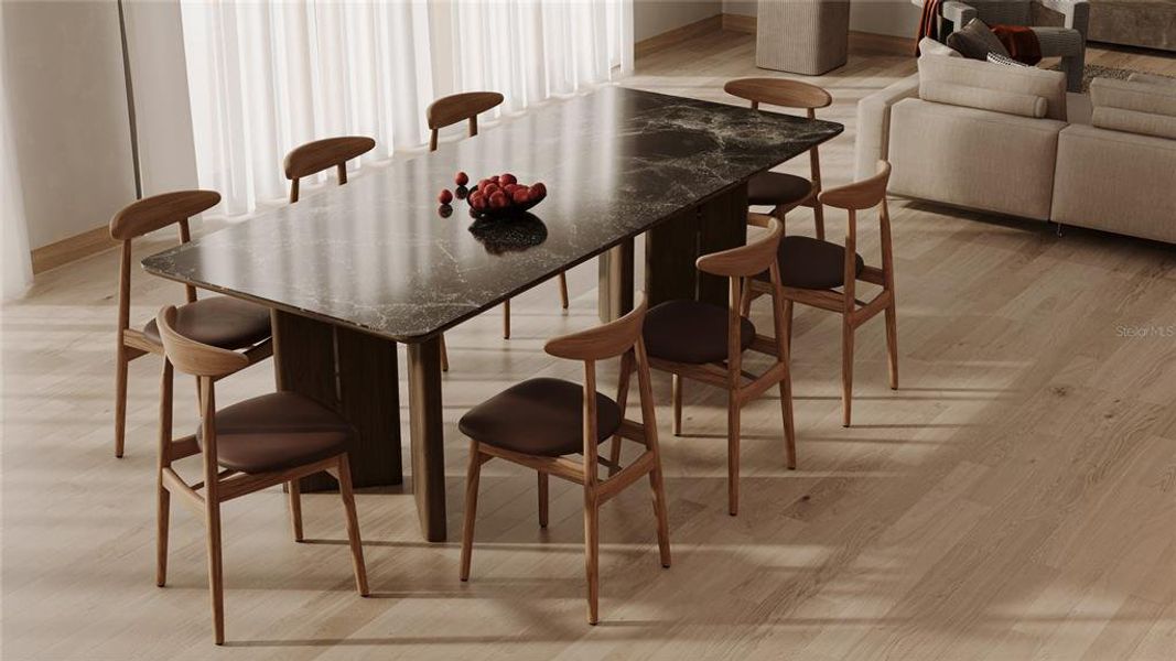 Furnished interior view inside a new home in , Punta Gorda (Image 10). Furnished interior view inside a new home in , Punta Gorda (Image 10).