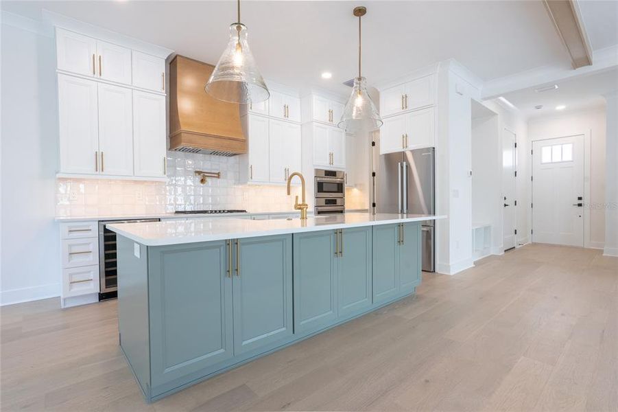 Furnished interior view inside a new home in , St. Petersburg (Image 17).