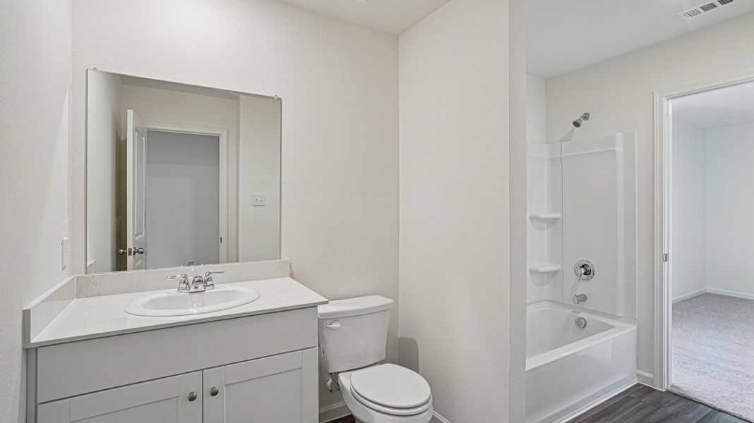 Representative furnished interior of a home built from the Pioneer by Starlight Homes in Sunrise at Arbor Ridge, La Vergne (Image 17).