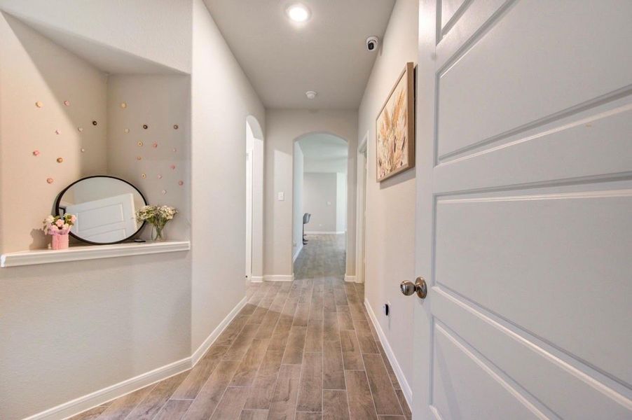 Furnished interior view inside a new home in Rosehill Meadow, Tomball (Image 24).