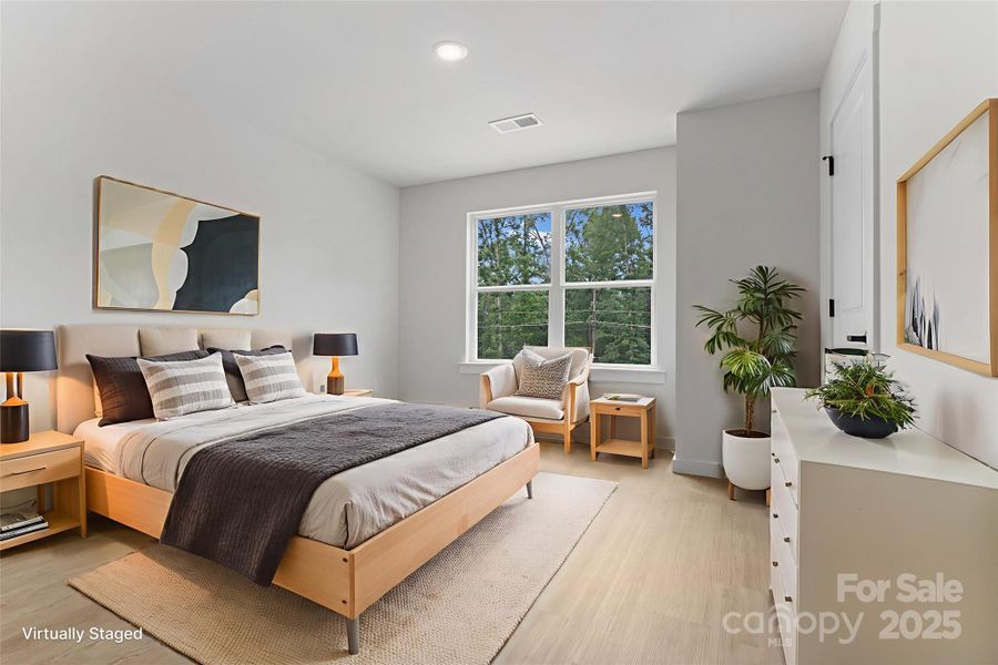 Furnished interior view inside a new home in , Hickory (Image 3).