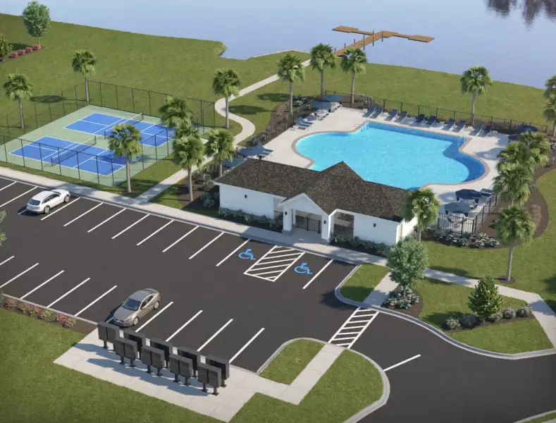 Rendering of Blue Heron Retreat Amenities