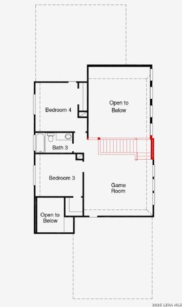 2D floor plan layout of this home in Sunflower Ridge, New Braunfels, TX (Image 2). 2D floor plan layout of this home in Sunflower Ridge, New Braunfels, TX (Image 2).