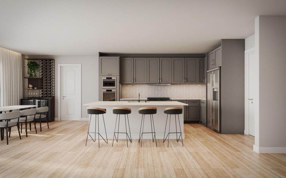 Furnished interior view inside a new home in , Loxahatchee (Image 6).