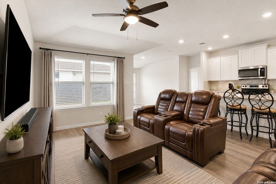 Furnished interior view inside a new home in Catalina, Converse (Image 18).
