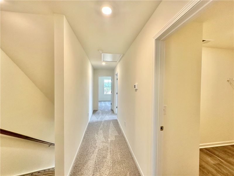 Spacious, unfurnished interior of a new home in Champions Village at Cherry Hill, Pendleton (Image 21).