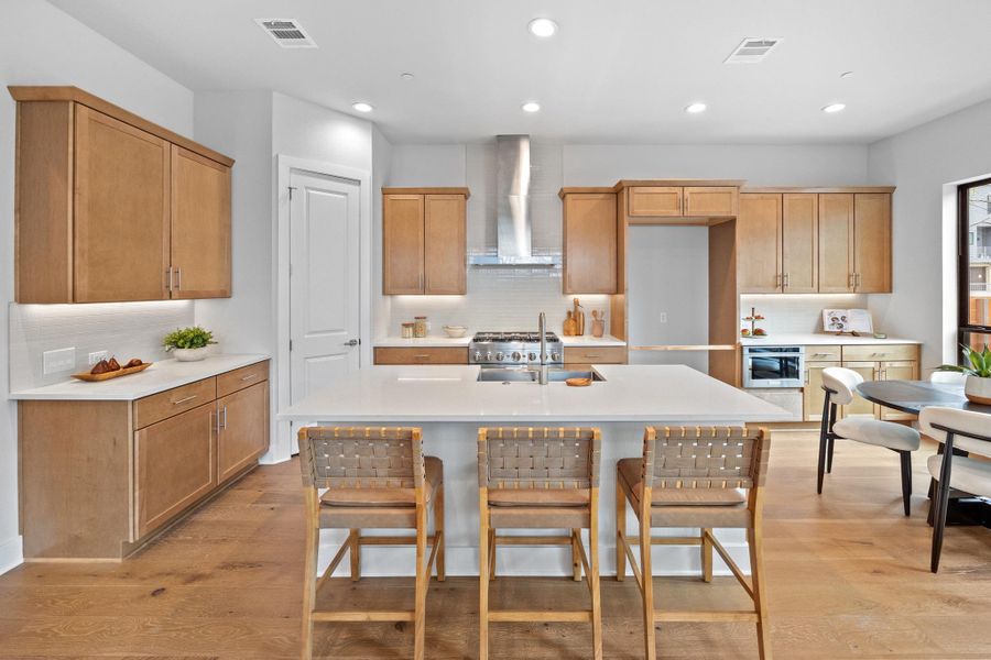 Furnished interior view inside a new home in , Austin (Image 17).