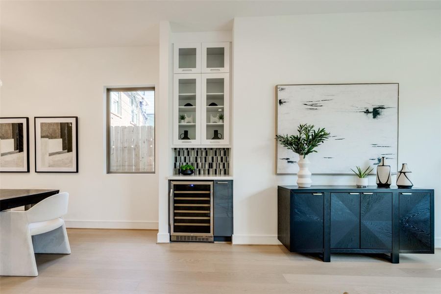 Furnished interior view inside a new home in , Houston (Image 11).